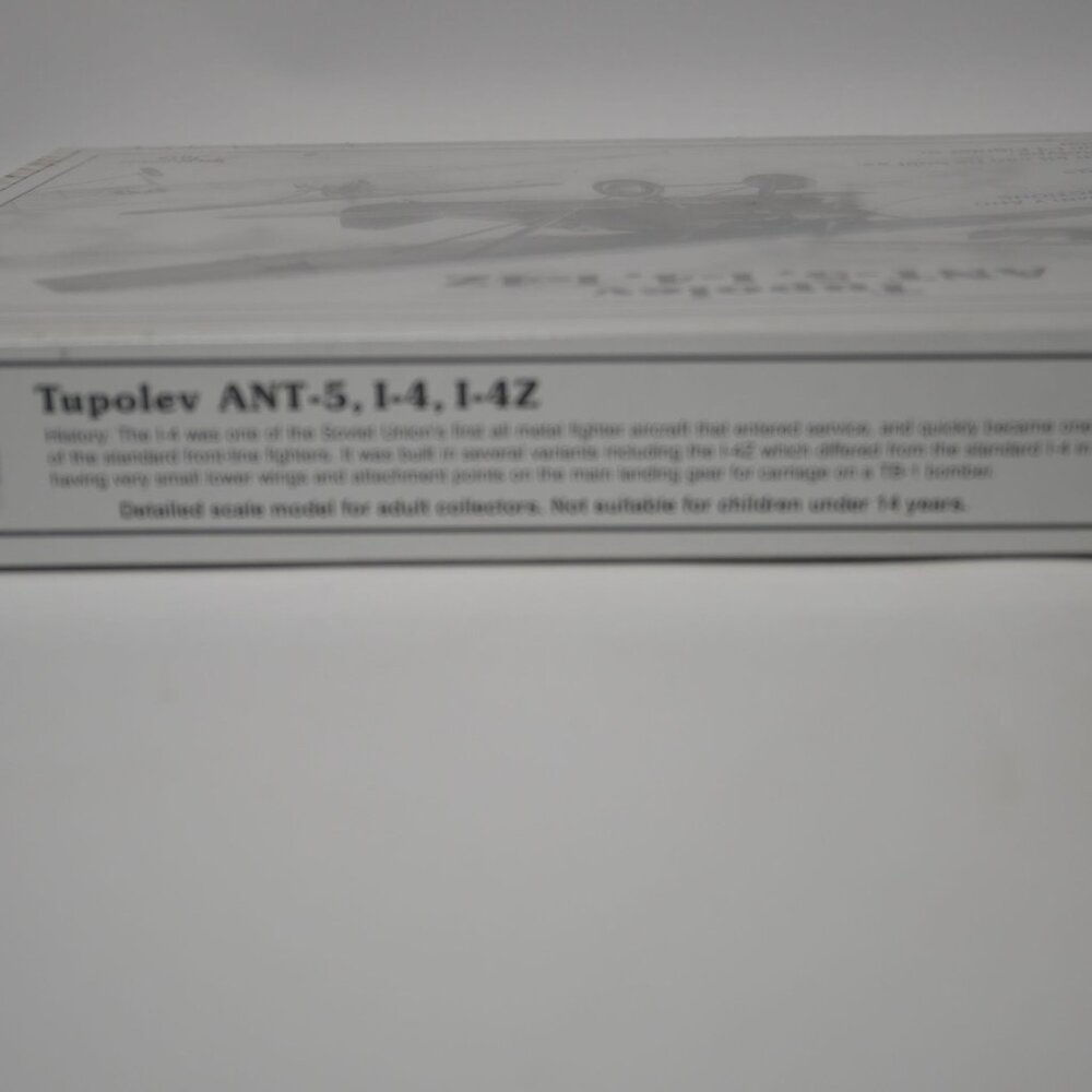Tupolev ANT-5 I-4 I-4Z 1/72 Scale Model Kit By Encore Models NIB Classic - Picture 4 of 6